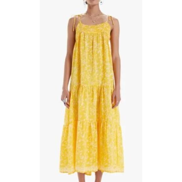 Natalie Martin Melanie Dress in Bamboo Sun Sz. S - Picture 4 of 9